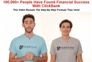 clickbank university salespage screenshot