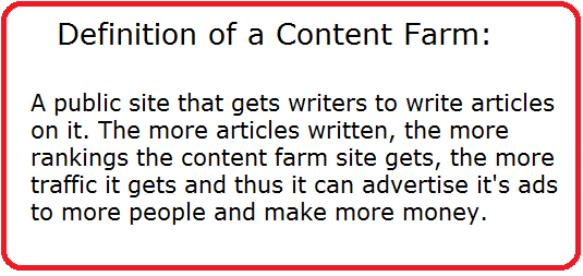 what is a content farm