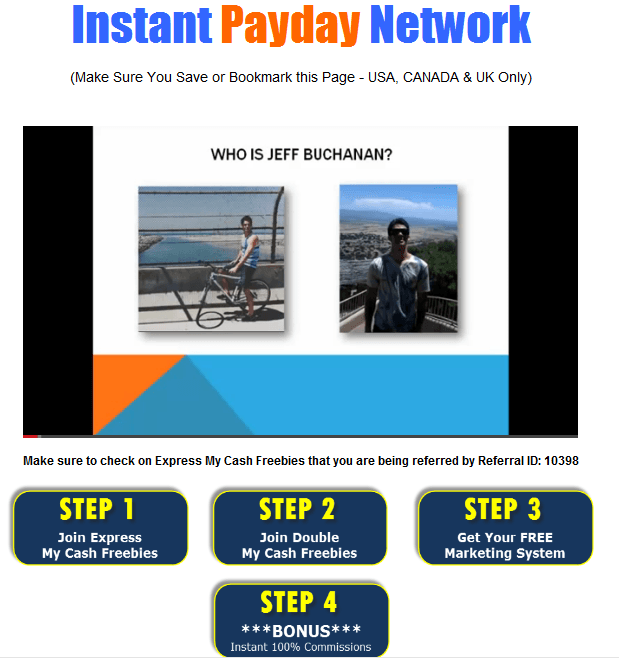 instant payday network review