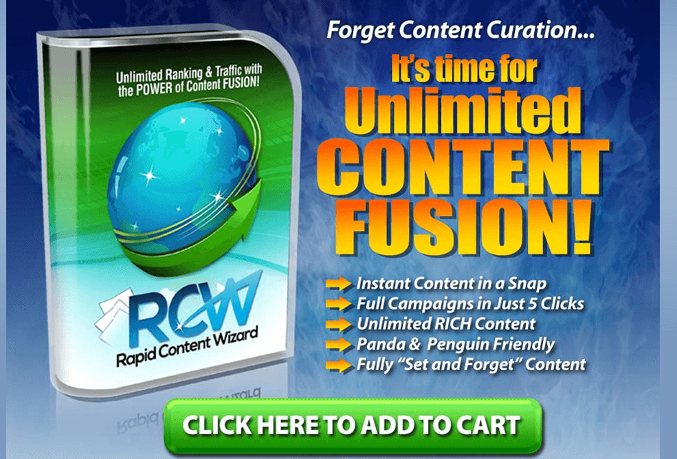 Rapid content wizard review