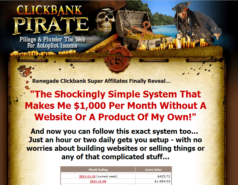 clickbank pirate review