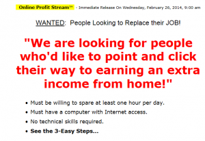 online profit stream scam