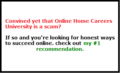 online home careers university alternative