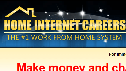 home internet careers homepage screenshot