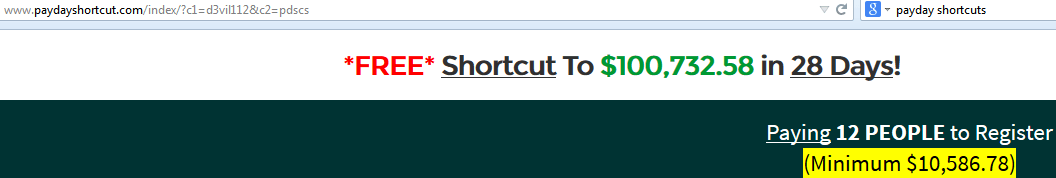 payday shortcut is not free to join