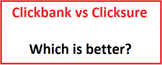 clickbank vs clicksure
