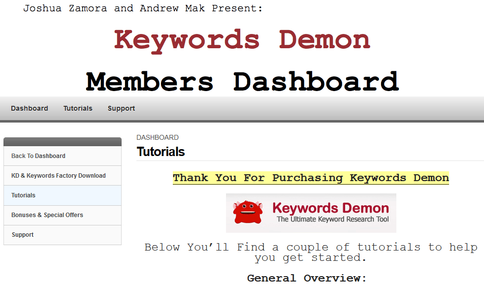 keyword demon review