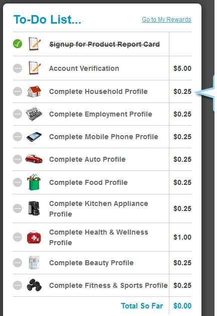 product report card to do list