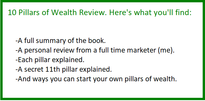 10 pillars of wealth review