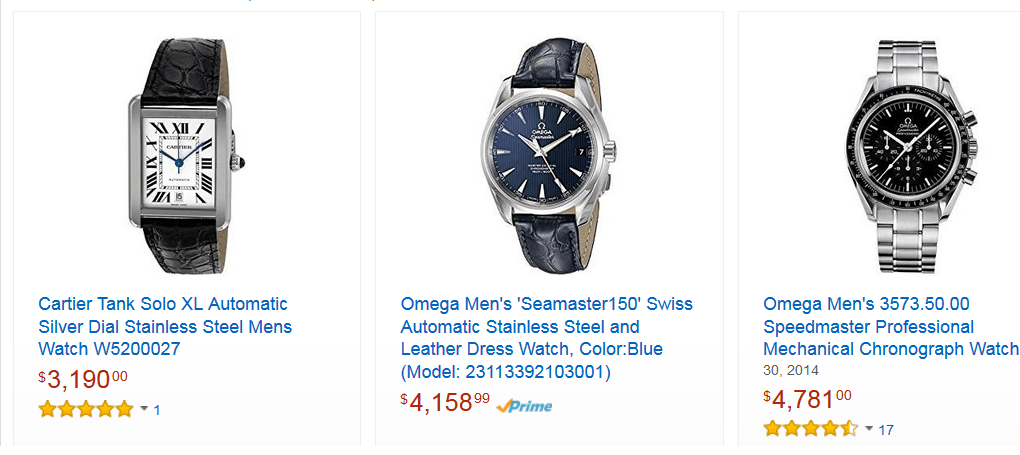 expensive watches high ticket niche