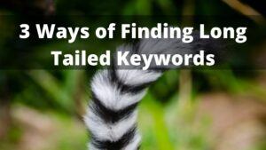 What is a Long Tailed Keyword is And 3 Ways to Find Them