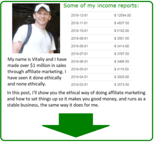 is affiliate marketing legit or is it a scam