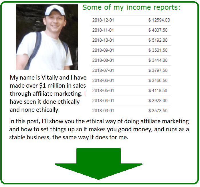 is affiliate marketing legit or is it a scam