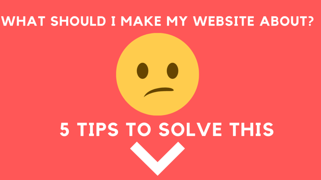 what to create a website about