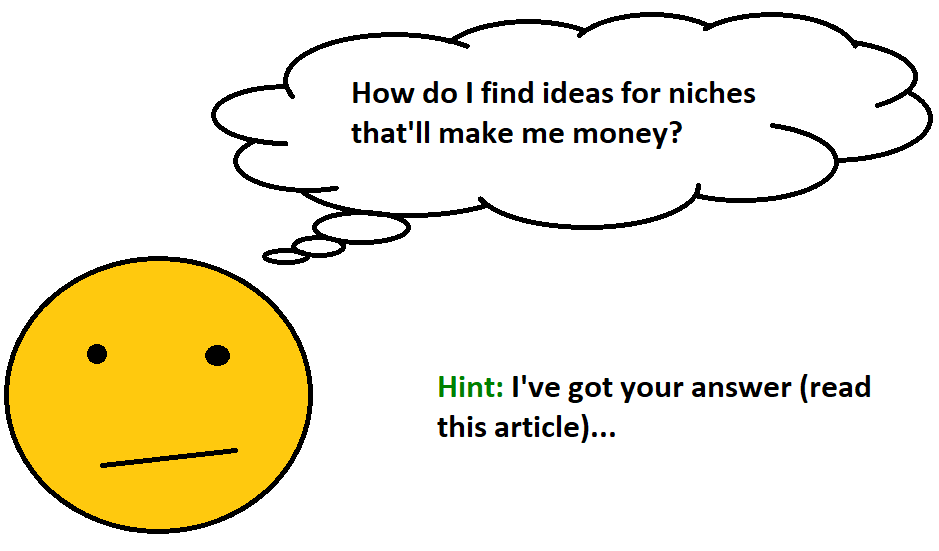 how to make a list of niche ideas