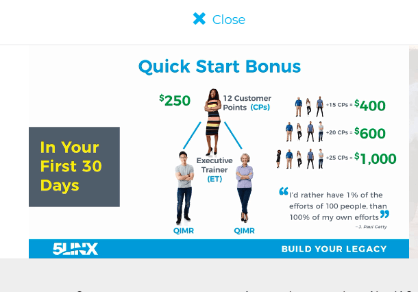 5linx compensation plan