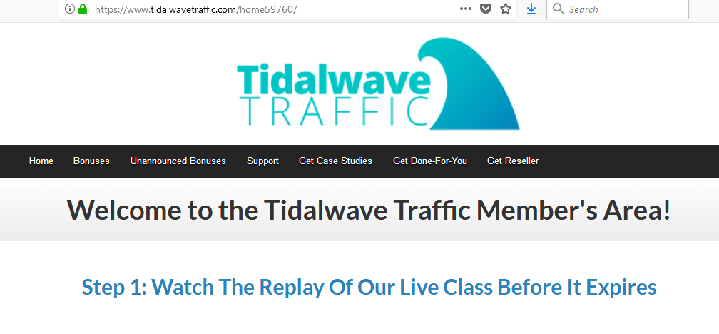 tidal wave traffic inside look