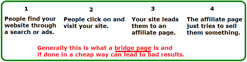 what is a bridge page