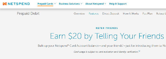how netspend's referral program works