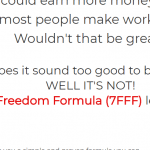 7 figure freedom formula review