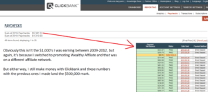 clickbank income reports