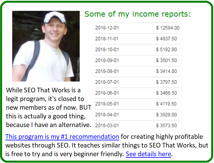 seo that works alternative