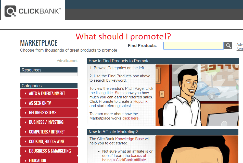 what to promote on clickbank