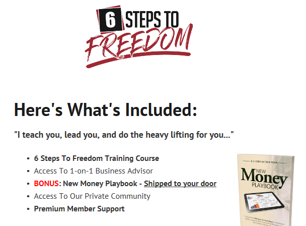 6 steps to freedom review