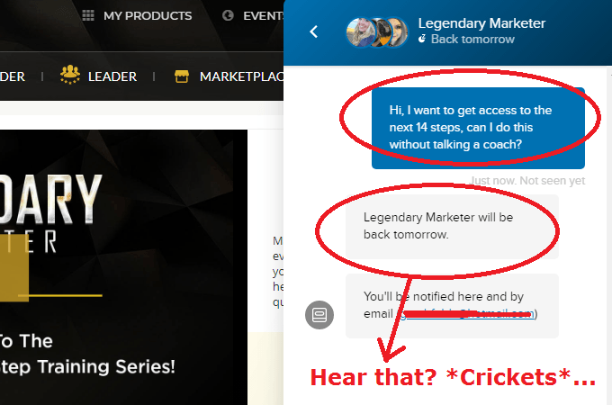 legendary marketer pricing