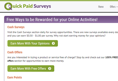 quick paid surveys review