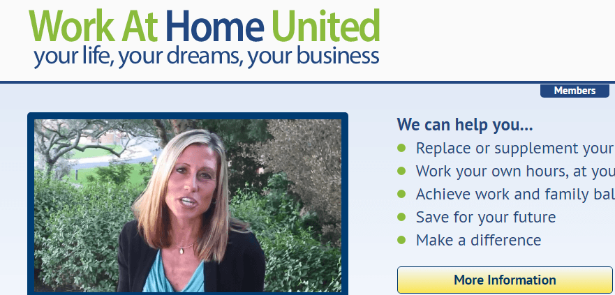 work at home united review