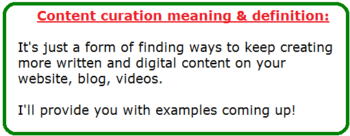 content curation meaning