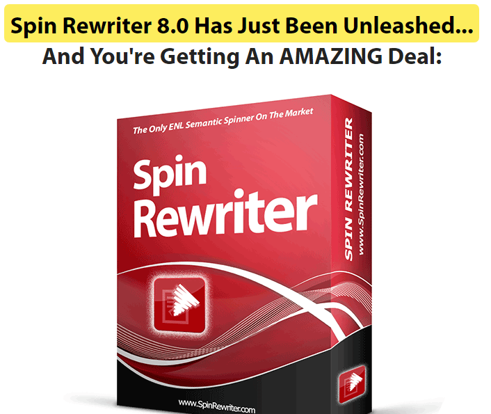 Spin Rewriter - Article Rewriter With Enl Semantic Spinning ...