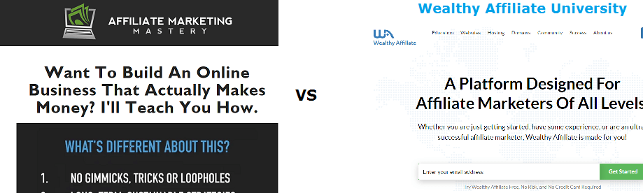 affiliate marketing mastery vs wealthy affiliate