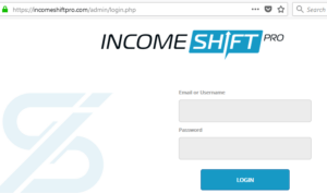income shift pro review screenshot