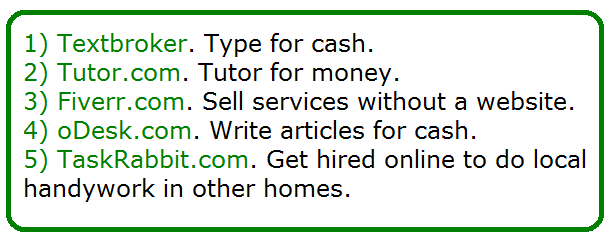 more ways to make money online without a website