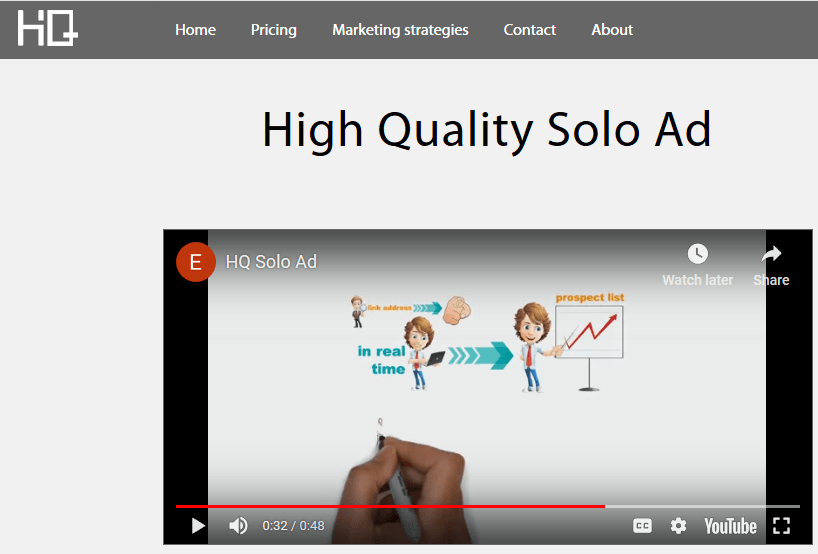 hq solo ads review