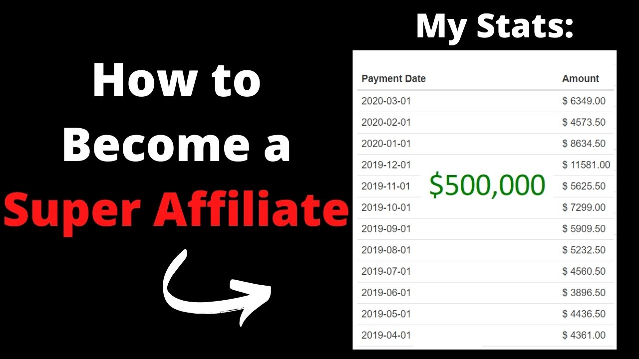 how to become a super affiliate