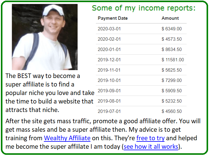 my best advice on becoming a super affiliate