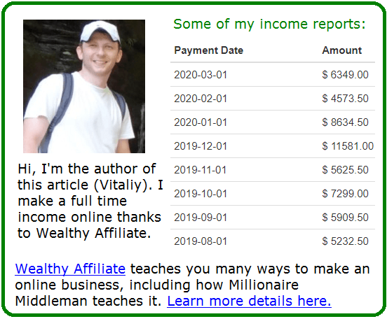 millionaire middleman alternative