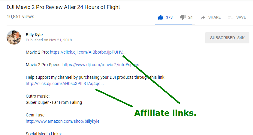 youtube affiliate marketing case study