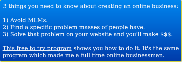 how to do online business vs mlm