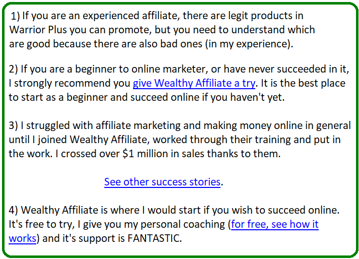 wealthy affiliate vs warrior plus option 09