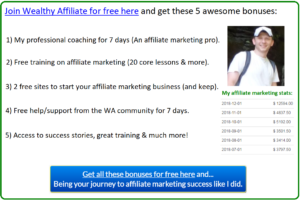 affiliate marketing start