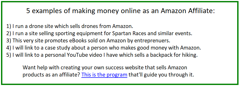 amazon affiliate success help