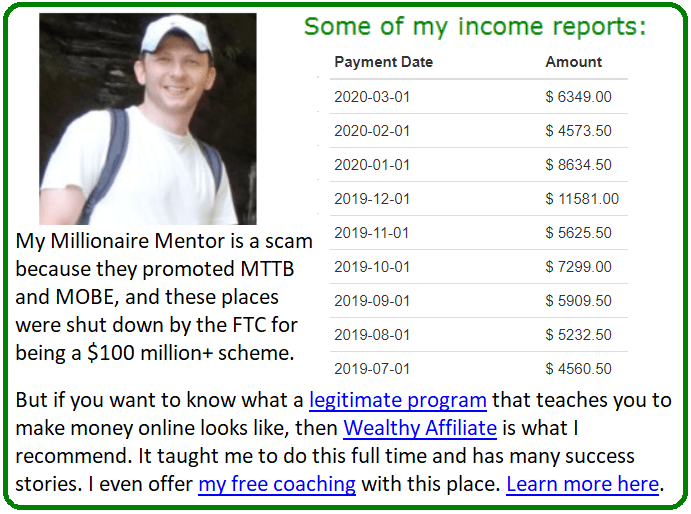 my millionaire mentor alternative