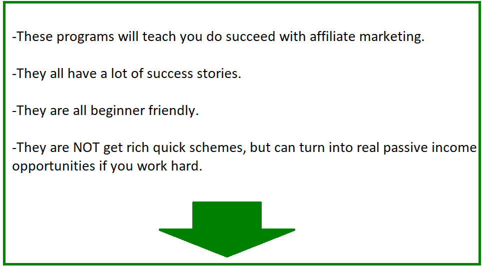 7 legit affiliate marketing programs