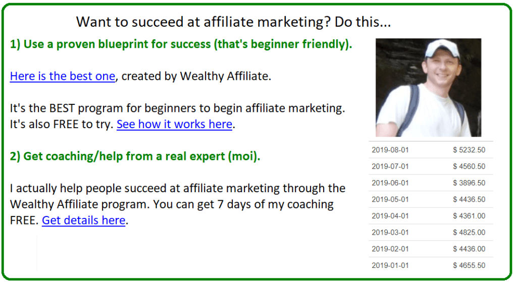 succeed at affiliate marketing
