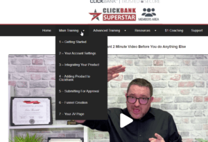 clickbank superstar members area screenshot