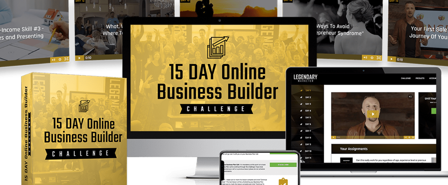 15 DAY ONLINE BUSINESS BUILDER CHALLENGE REVIEW - Start Now